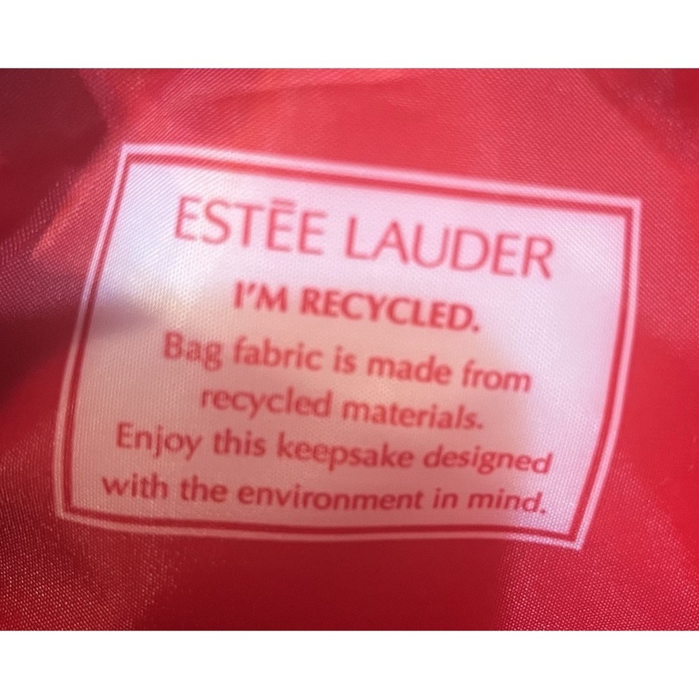 Estée Lauder Plaid Tartan Cosmetic Makeup Bag Lot of 2 Travel Zip Pouch NEW - Picture 10 of 10